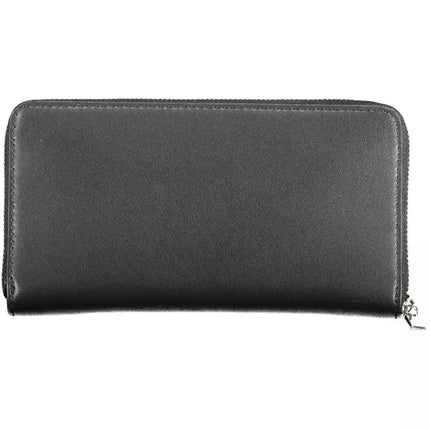 Black Polyethylene Women Wallet