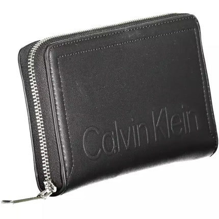 Black Polyethylene Women Wallet