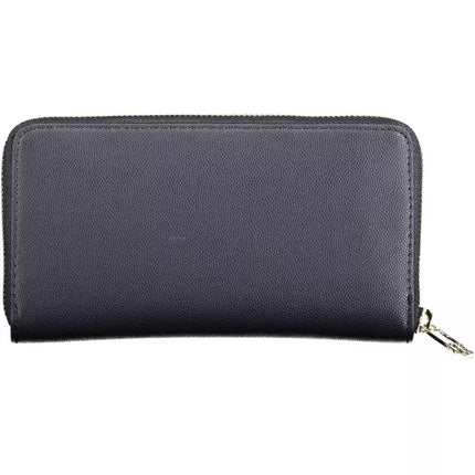 Blue Polyethylene Women Wallet