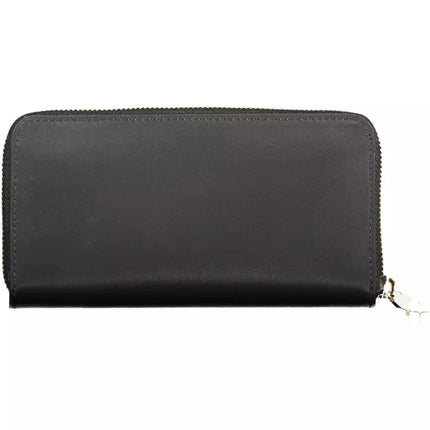 Black Nylon Women Wallet