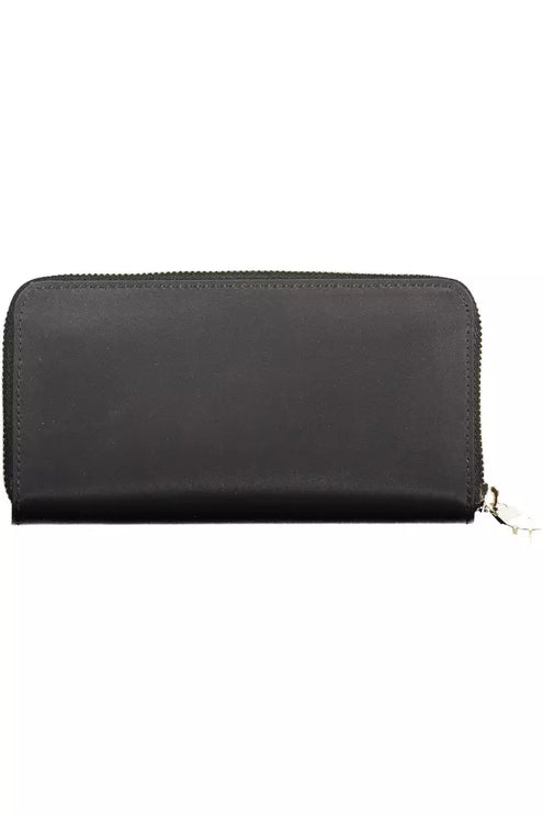 Black Nylon Women Wallet