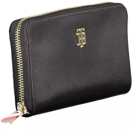 Black Nylon Women Wallet