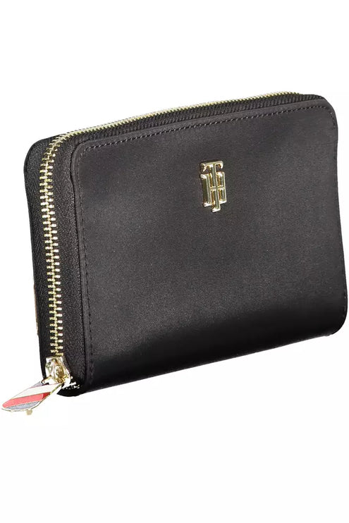 Black Nylon Women Wallet