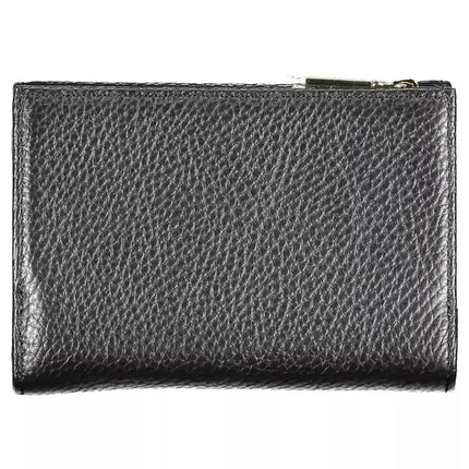 Black Leather Women Wallet