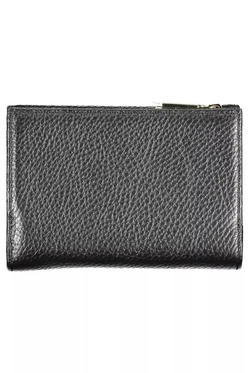 Black Leather Women Wallet