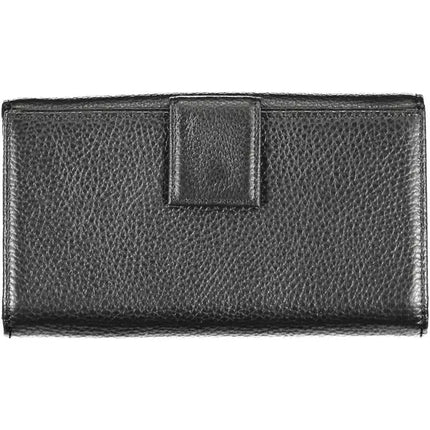 Black Leather Women Wallet