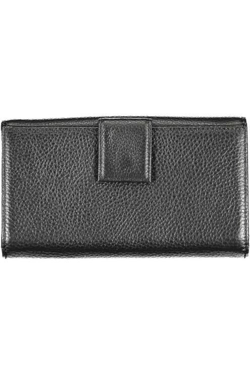 Black Leather Women Wallet