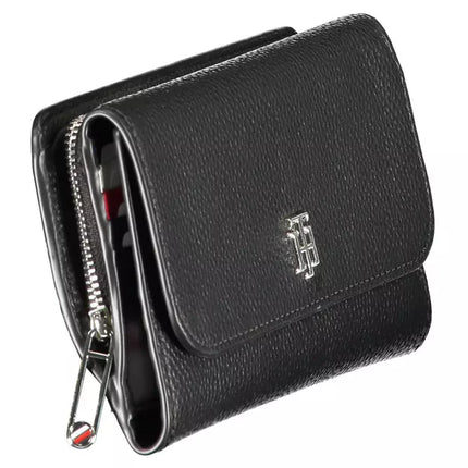 Black Polyethylene Women Wallet