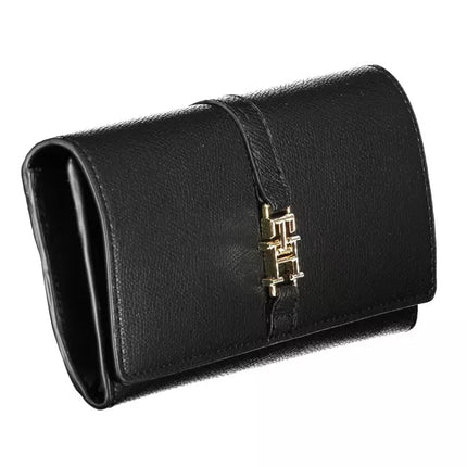 Black Polyethylene Women Wallet