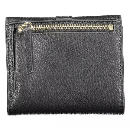 Black Polyethylene Women Wallet