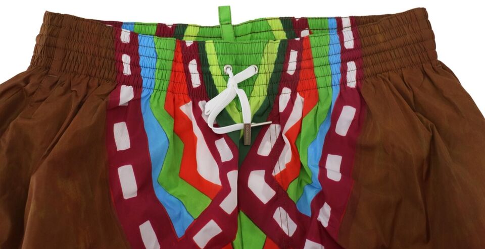 Estilo de boxer de múltiples pantalones de natación multicolores