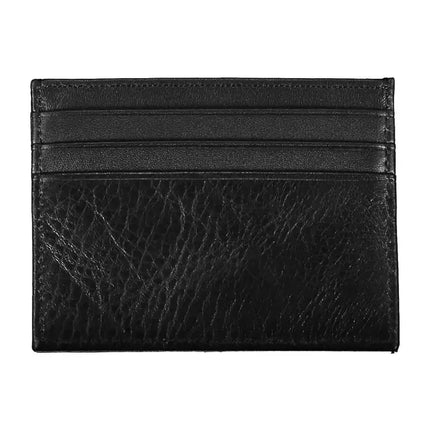 Black Leather Men Wallet