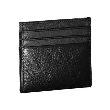 Black Leather Men Wallet