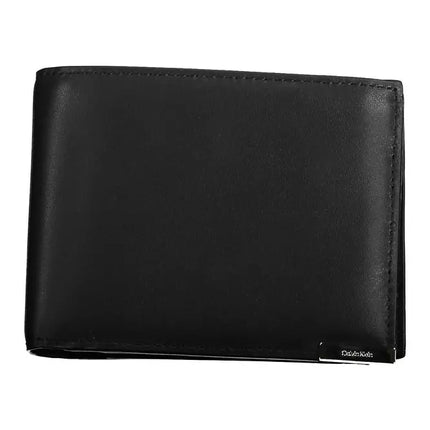 Black Leather Men Wallet