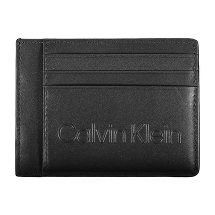 Black Polyethylene Men Wallet