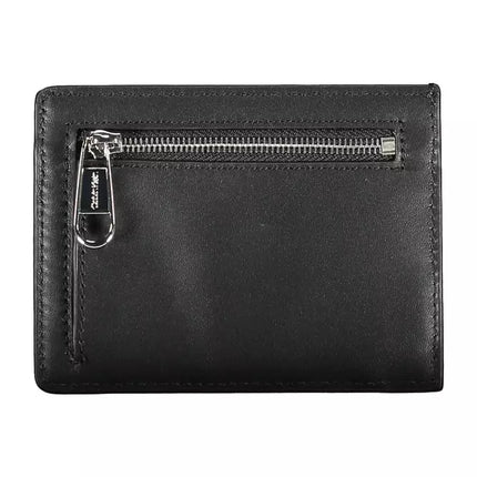 Black Polyethylene Men Wallet