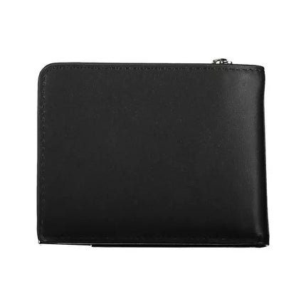 Black Polyethylene Men Wallet