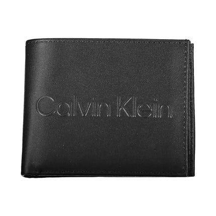 Black Polyethylene Men Wallet