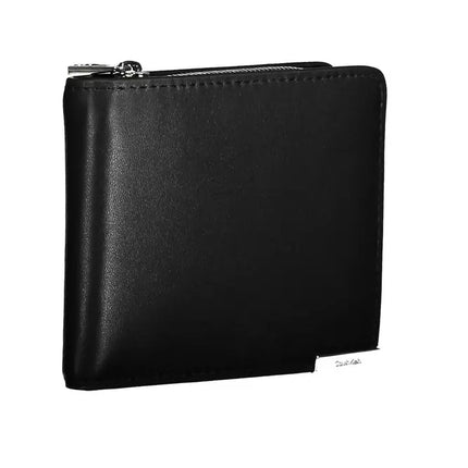 Black Polyethylene Men Wallet