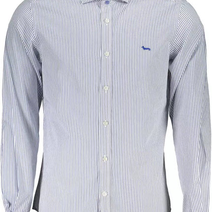 White Cotton Men Shirt