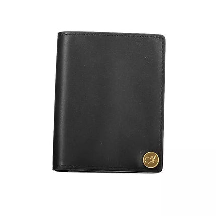 Black Leather Men Wallet