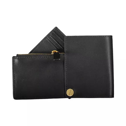 Black Leather Men Wallet