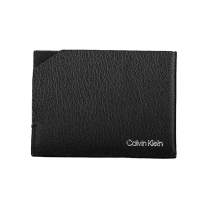 Black Leather Men Wallet