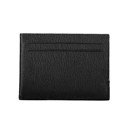 Black Leather Men Wallet