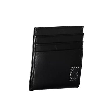 Black Leather Men Wallet