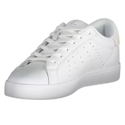 White Leather Women Sneaker