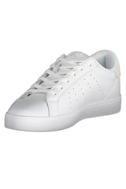 White Leather Women Sneaker