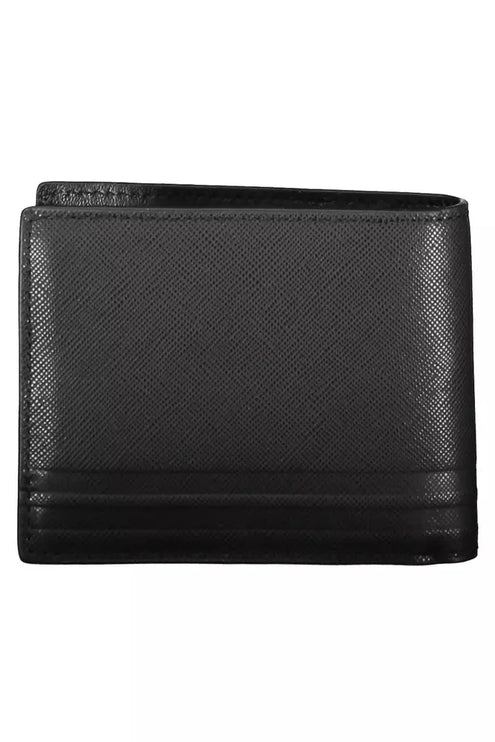 Black Leather Mens Wallet