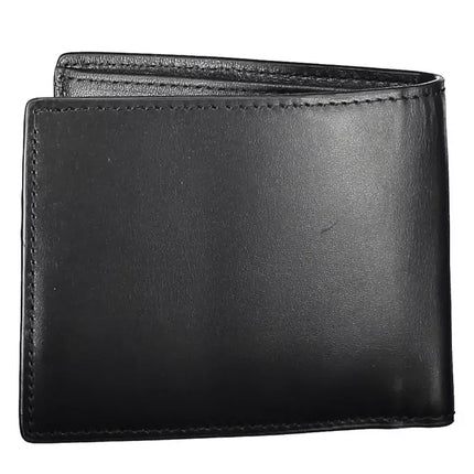 Black Leather Men Wallet