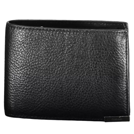 Black Leather Mens Wallet