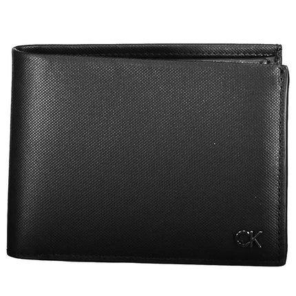 Black Leather Men Wallet