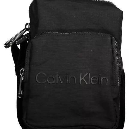 Black Nylon Men Shoulder Bag