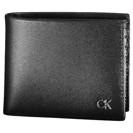 Black Leather Men Wallet