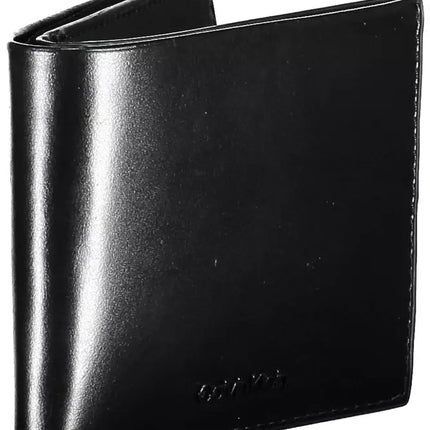 Black Leather Men Wallet