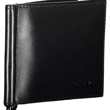 Black Leather Men Wallet