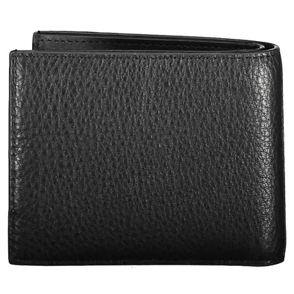 Black Leather Men Wallet