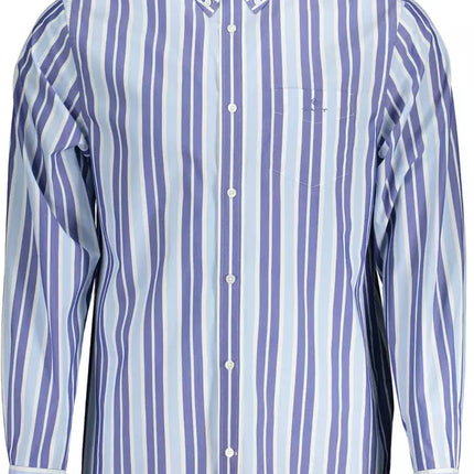 Shirt à manches longues en bleu clair