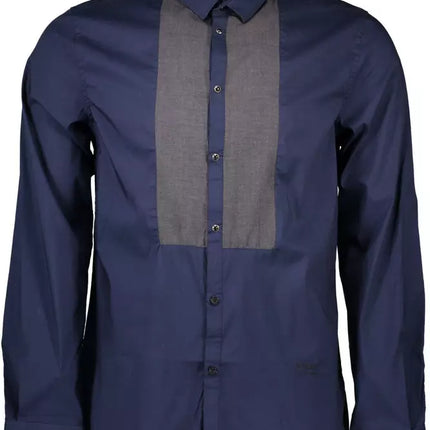 Camisa de manga larga elegante Fit Slim Fit