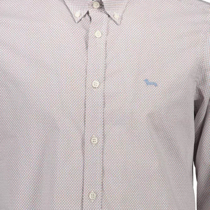 White Cotton Men Shirt