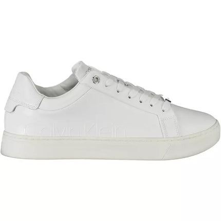 White Leather Women Sneaker