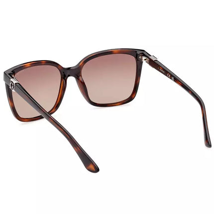 Chic Brown Square frame zonnebril