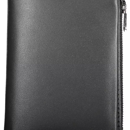 Black Leather Men Wallet