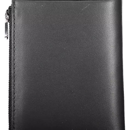 Black Leather Men Wallet