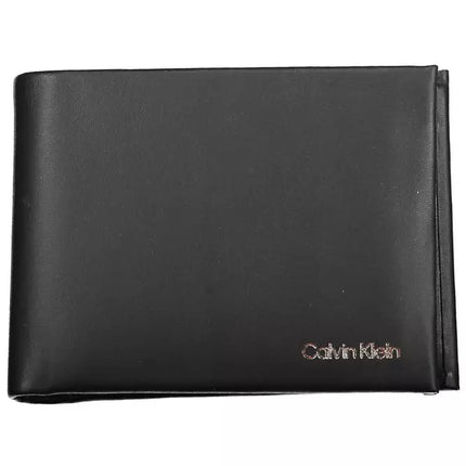 Black Leather Men Wallet