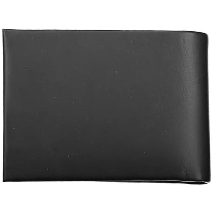 Black Leather Men Wallet