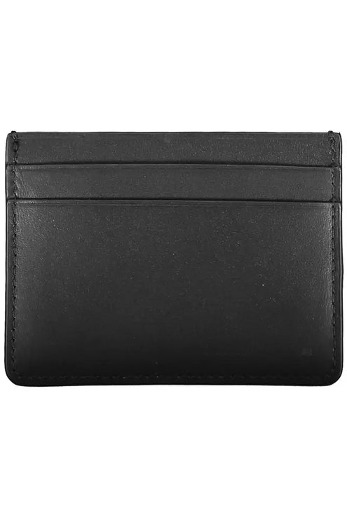 Black Leather Mens Wallet